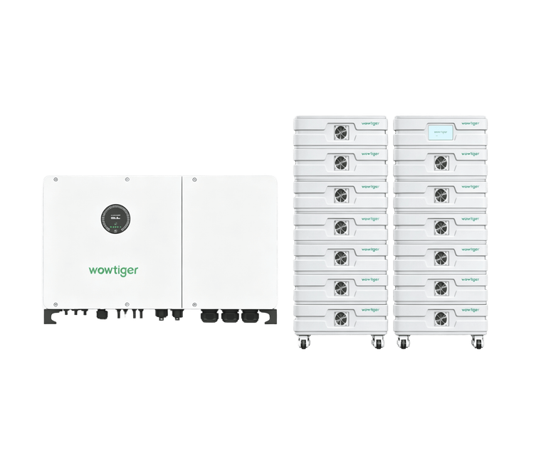 華虎 WOWTIGER 50 kW System 商用光儲系統方案產品外觀